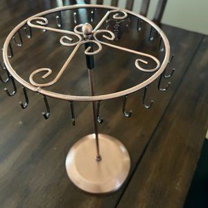 My Gift brand metal jewelry tree/organizer. Holds necklaces/bracelets.